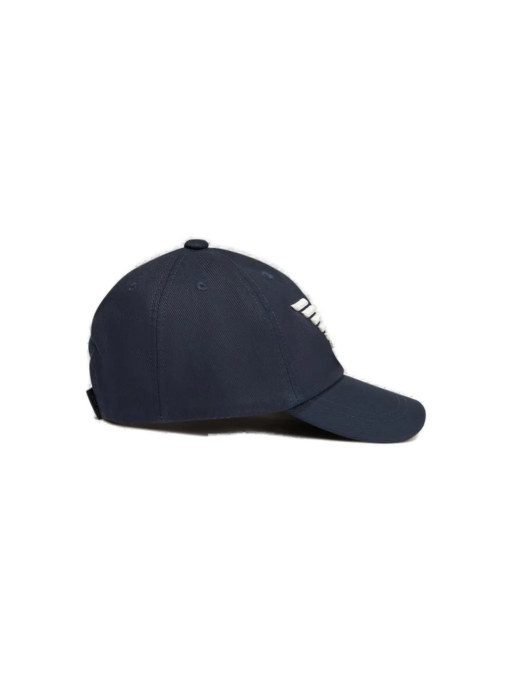 Emporio Armani Kids Logo Embroidered Twill Cap
