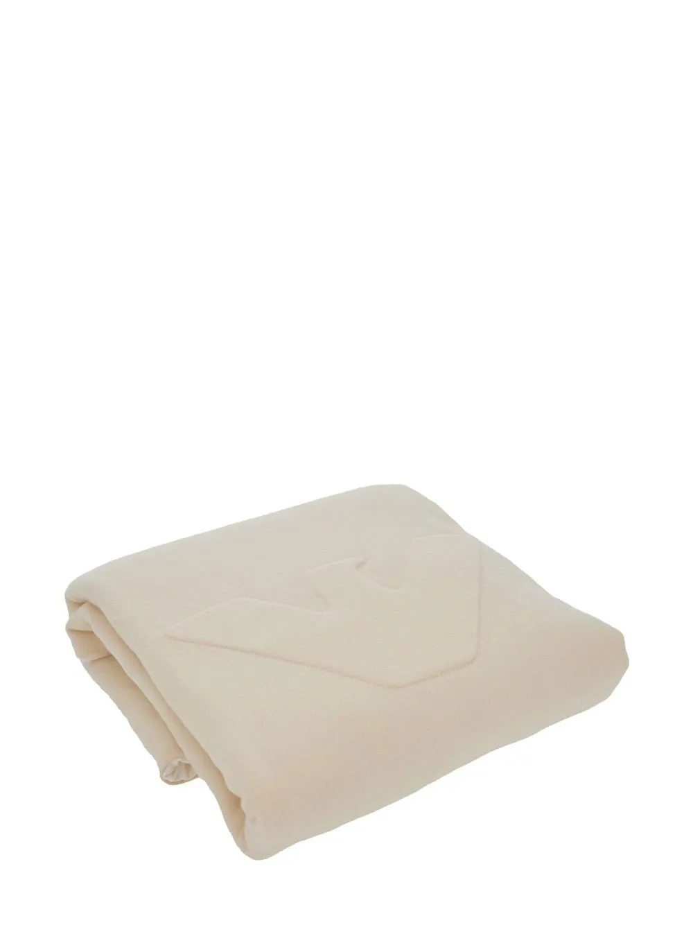 Emporio Armani Kids Logo Detailed Blanket