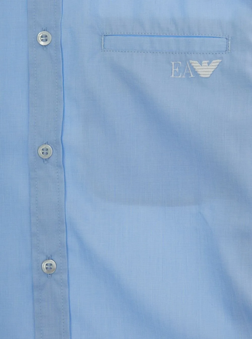 Emporio Armani Kids Long-Sleeved Button-Up Shirt