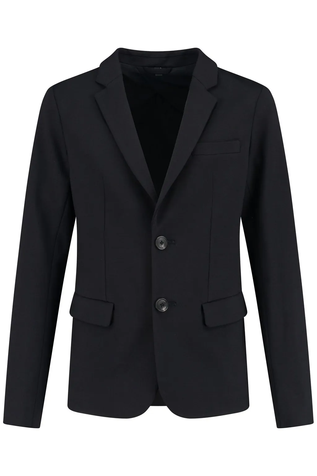 Emporio Armani Kids Single-Breasted Long-Sleeved Jacket