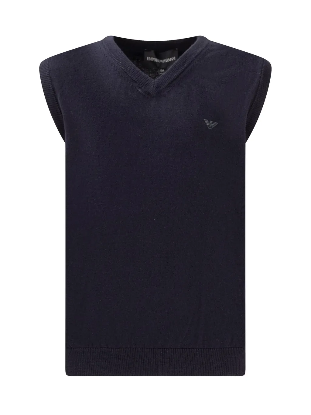 Emporio Armani Kids V-Neck Knitted Vest