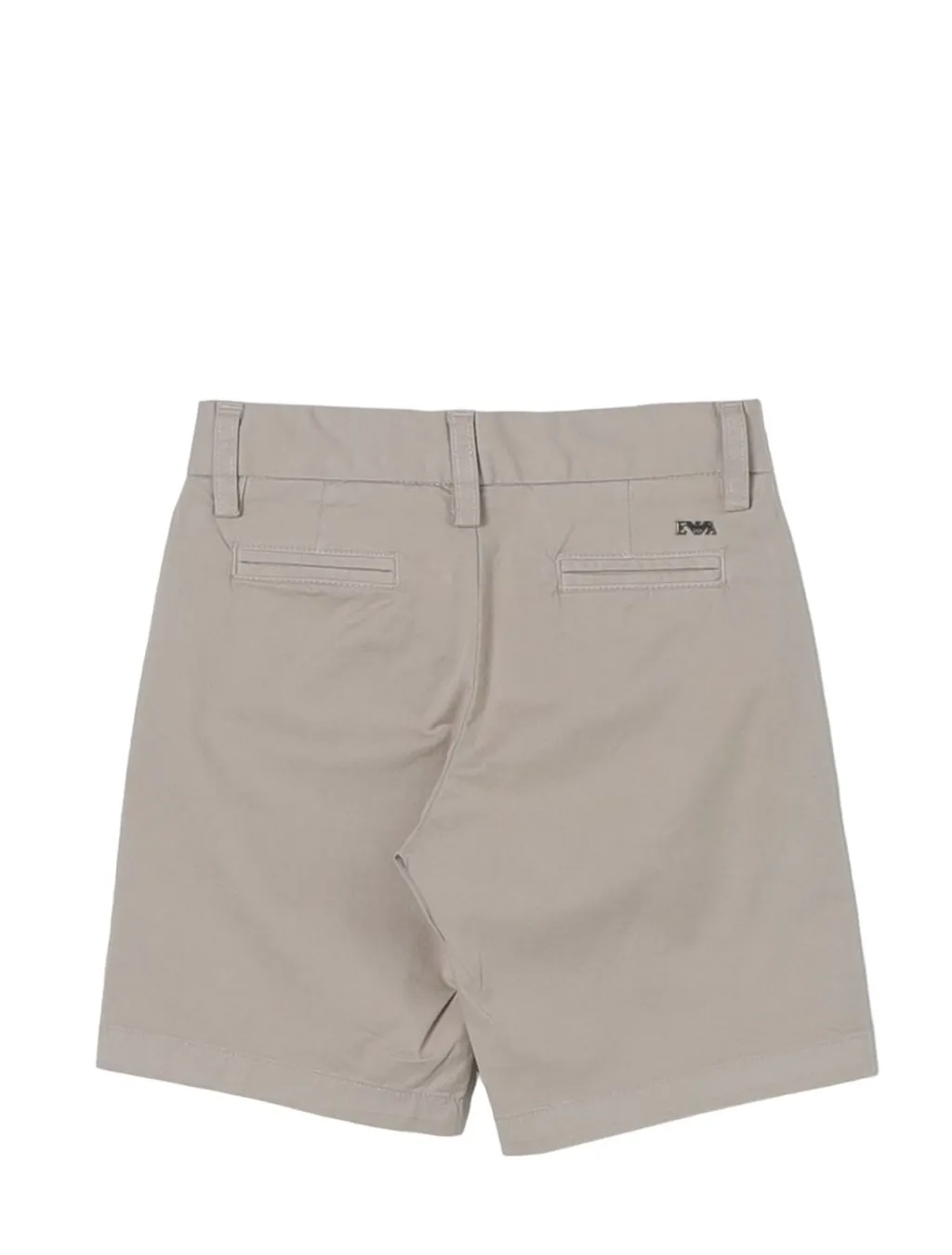 Emporio Armani Kids Logo-Plaque Thigh-Length Shorts