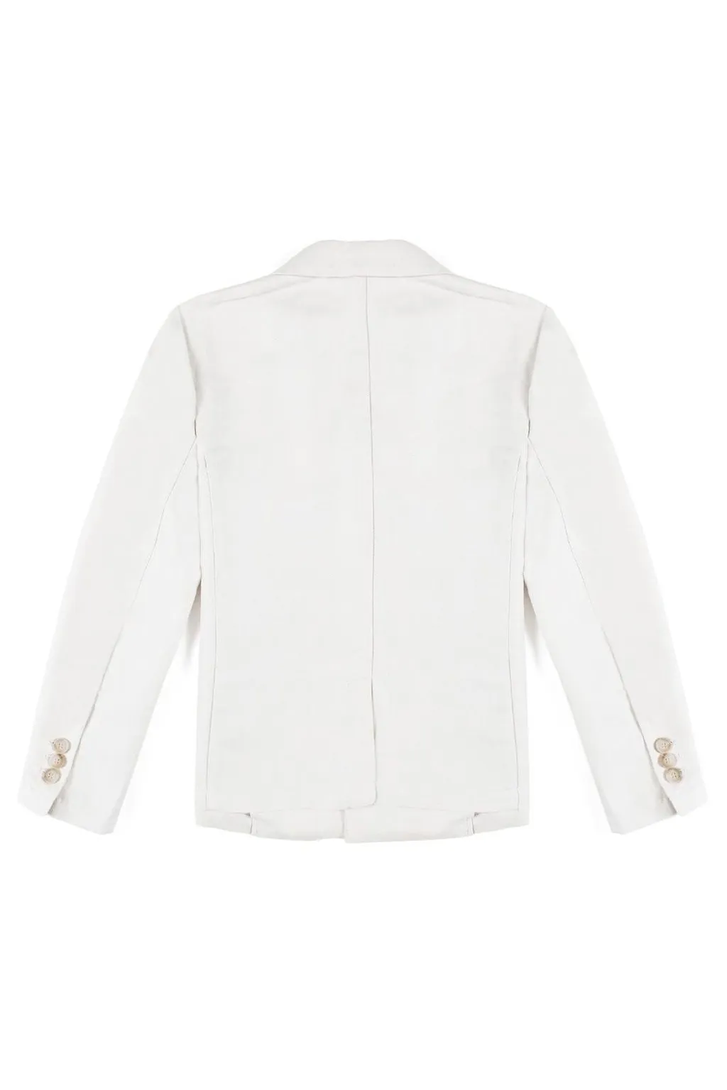 Emporio Armani Kids Button-Fastening Straight Hem Blazer