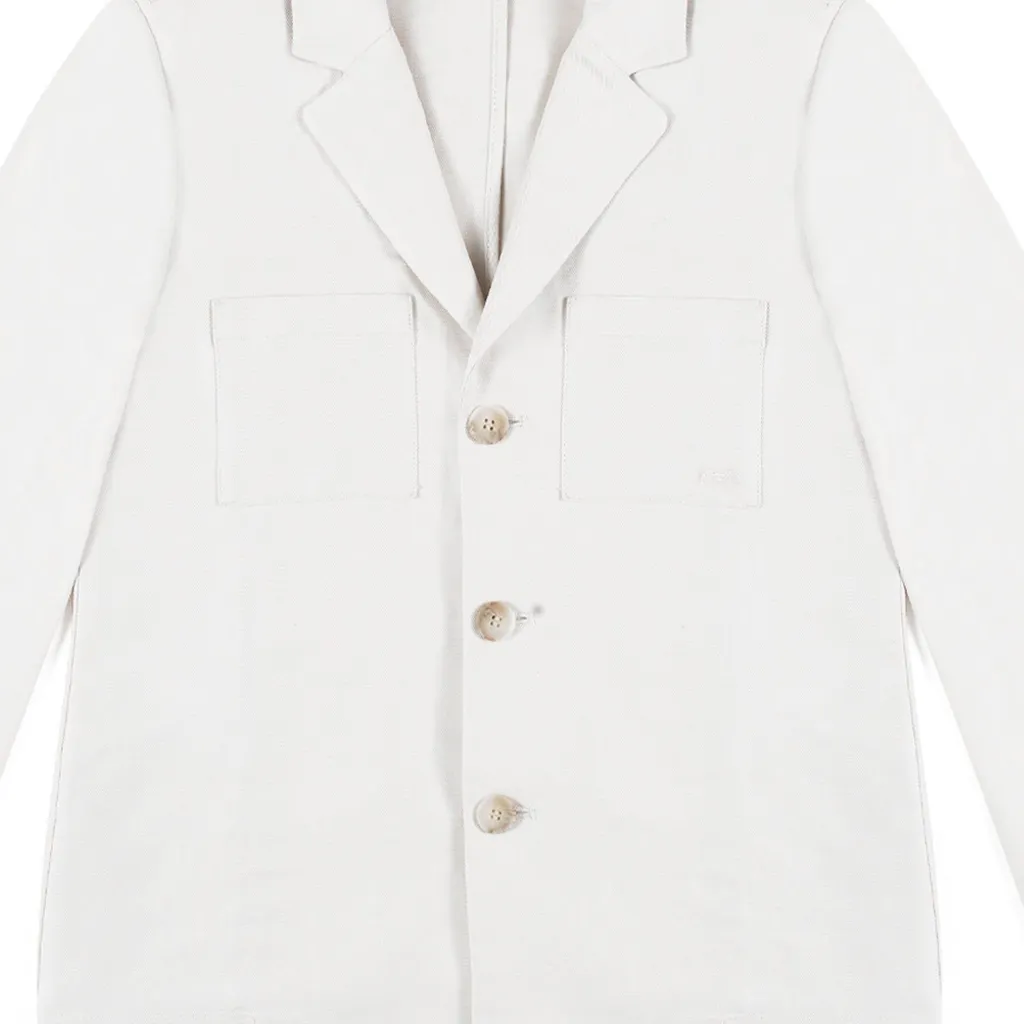 Emporio Armani Kids Button-Fastening Straight Hem Blazer