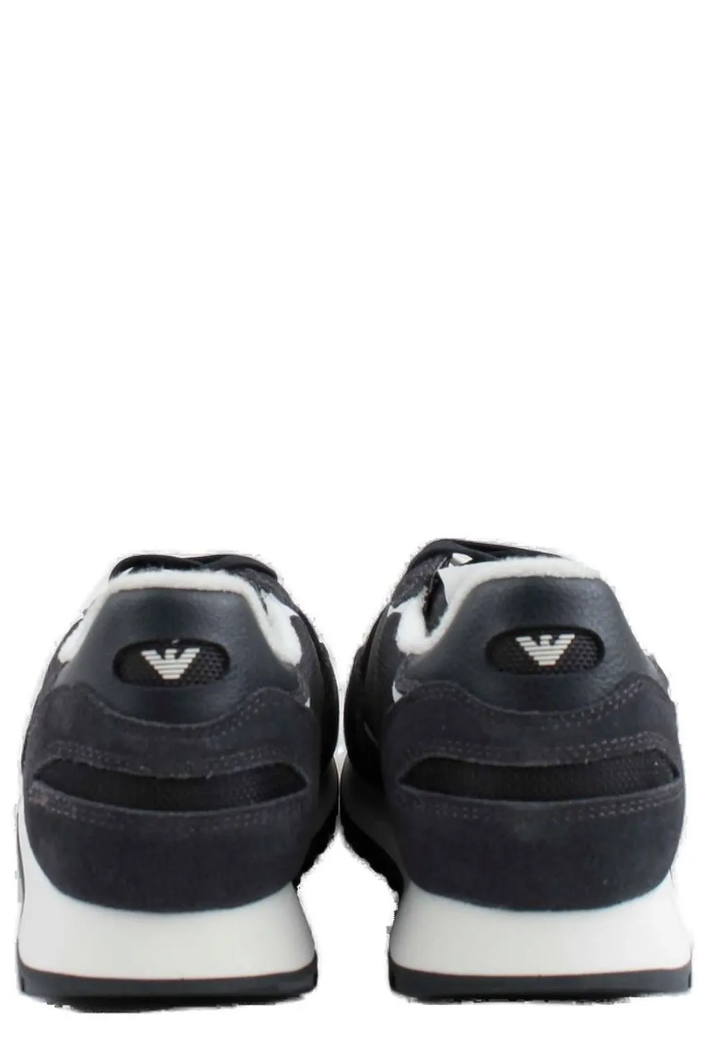 Emporio Armani Kids Logo Patch Sneakers