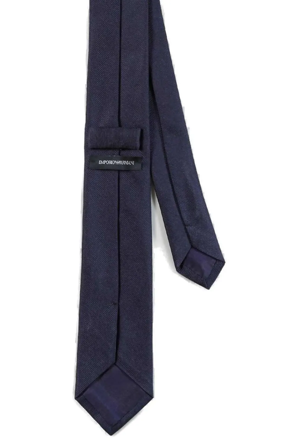Emporio Armani Kids Logo Embroidered Tie