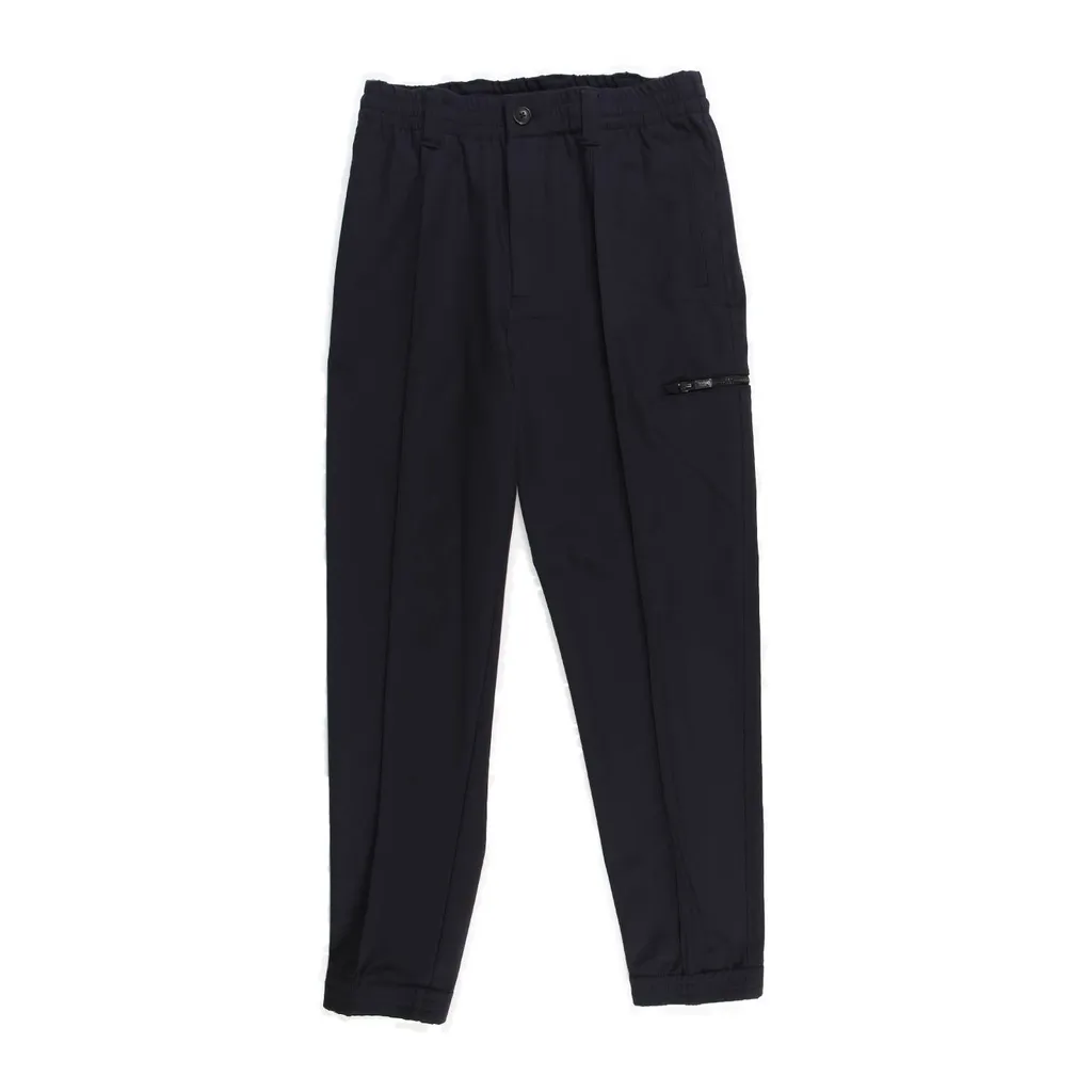 Emporio Armani Kids Elasticated Waistband Tapered Trousers