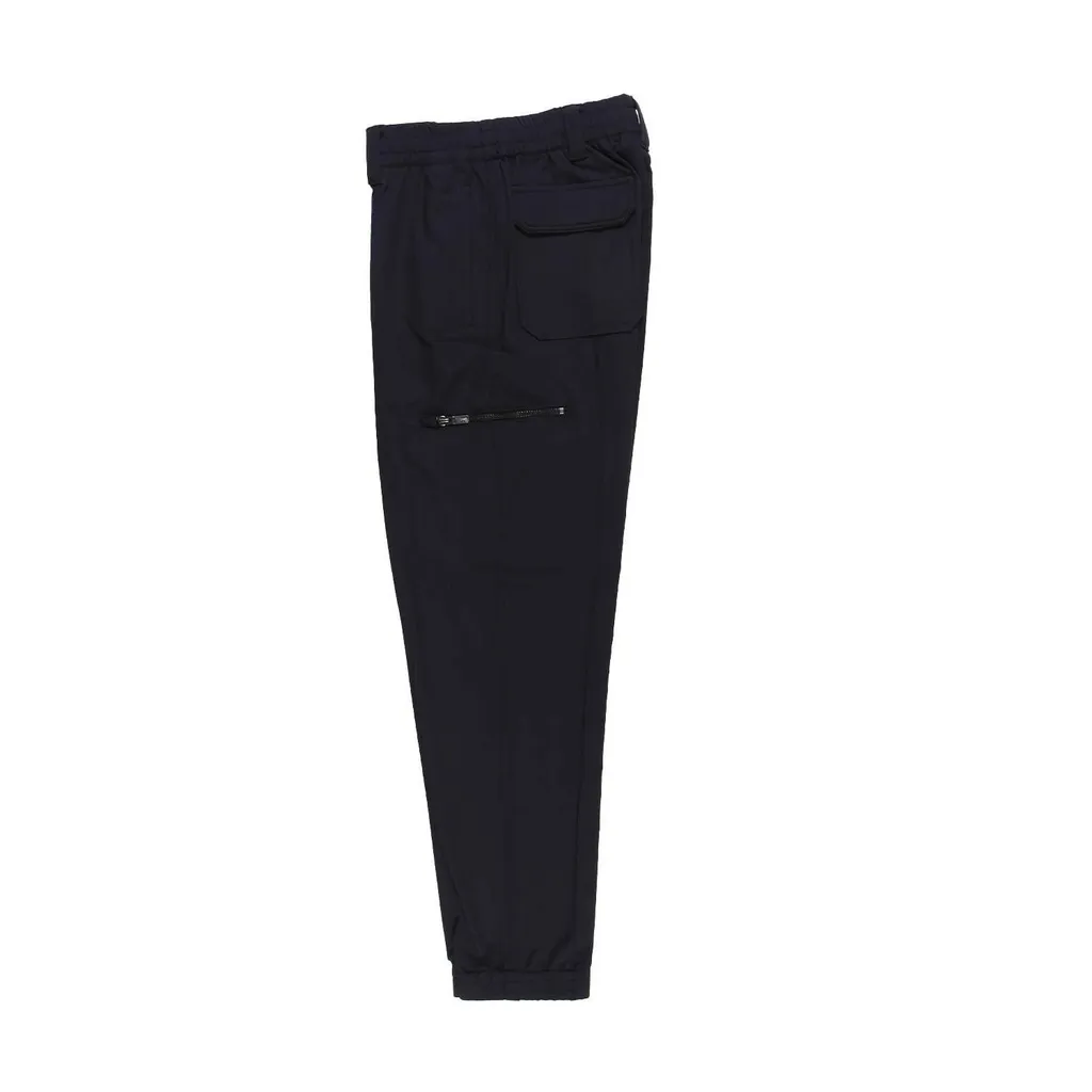 Emporio Armani Kids Elasticated Waistband Tapered Trousers