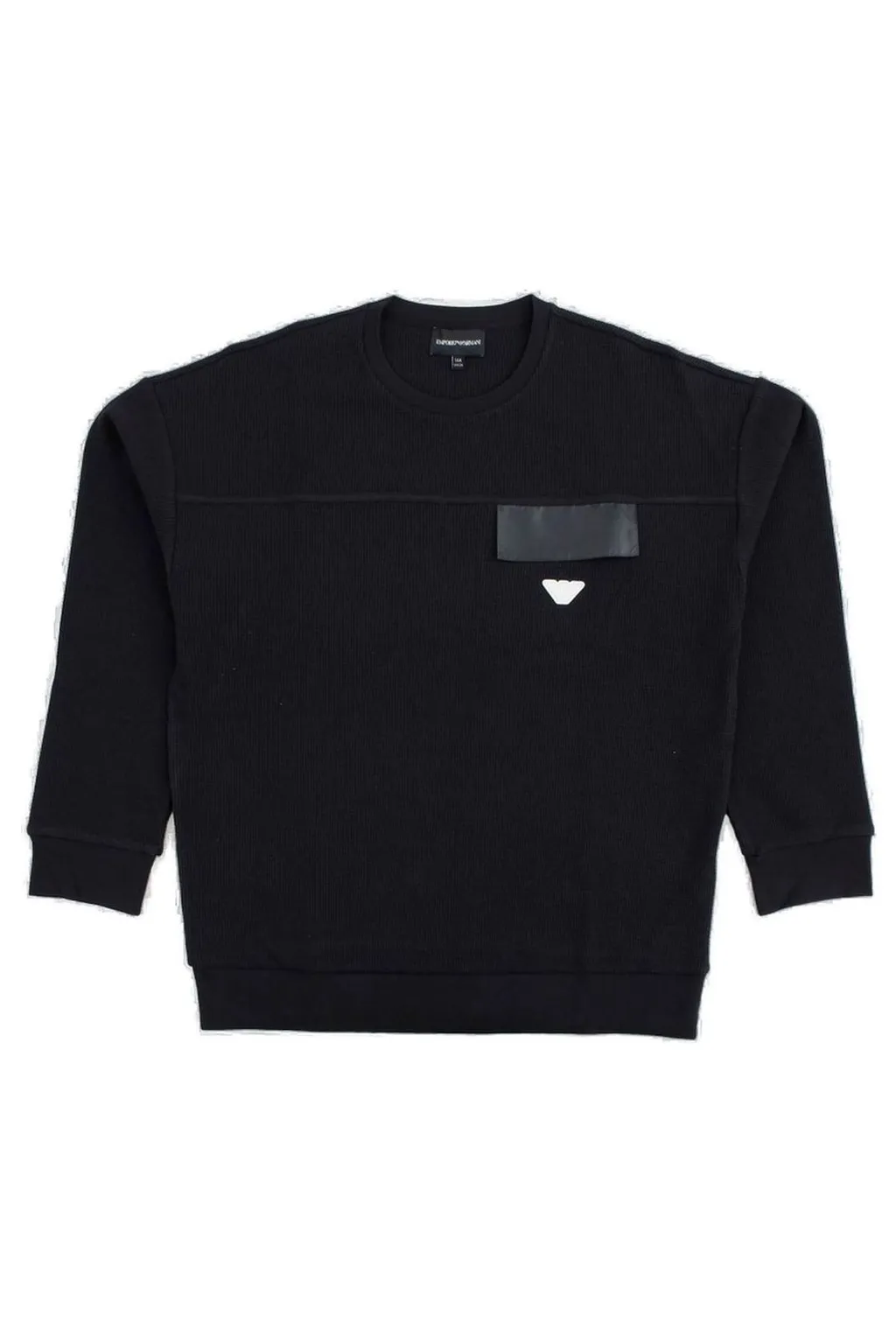 Emporio Armani Kids Logo-Patch Sweatshirt