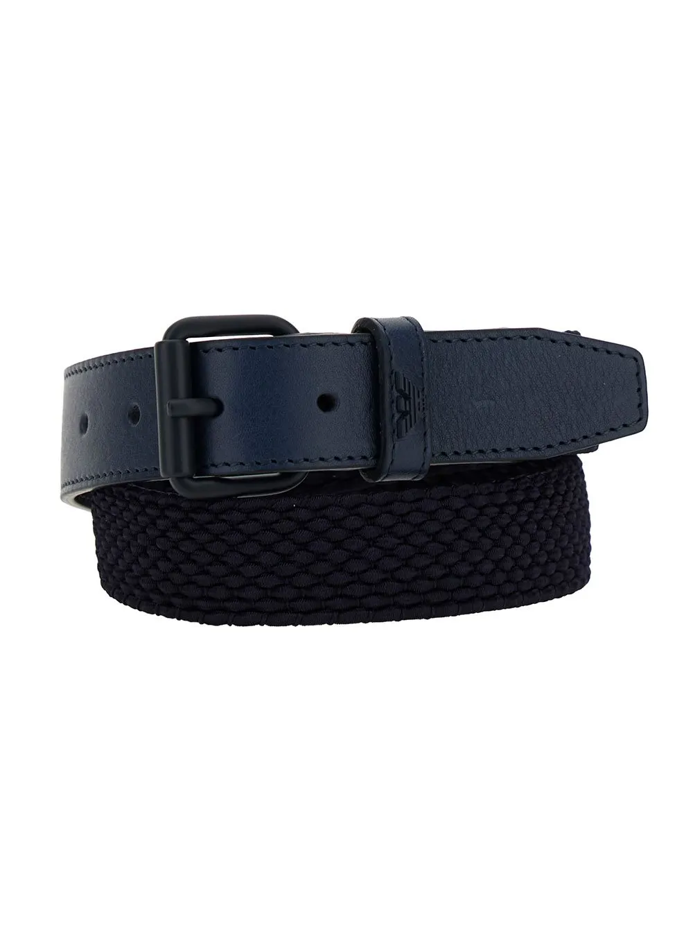 Emporio Armani Kids Twisted Woven Belt
