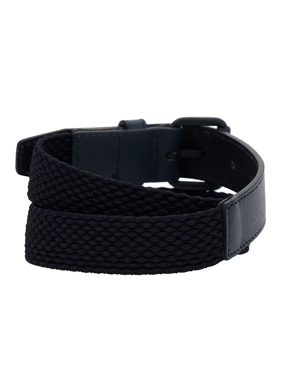 Emporio Armani Kids Twisted Woven Belt