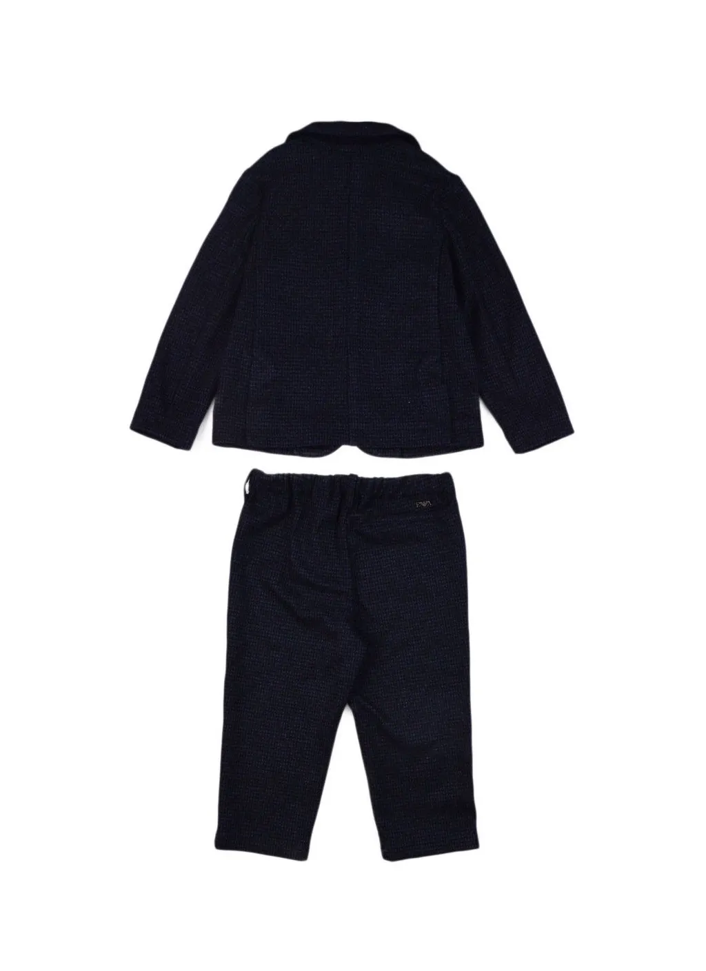 Emporio Armani Kids Single-Breasted Long-Sleeved Suit
