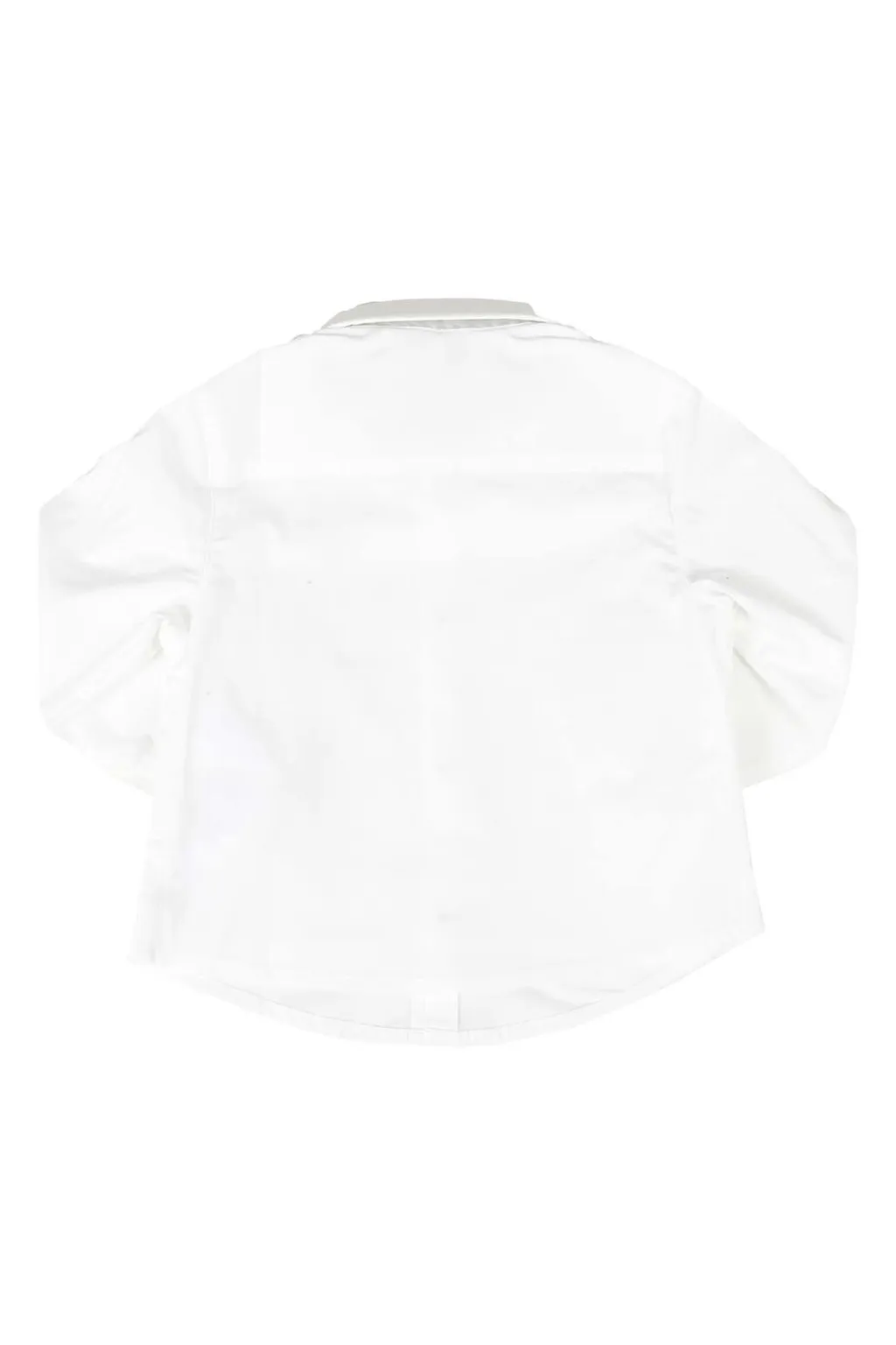 Emporio Armani Kids Logo Detailed Long-Sleeved Shirt