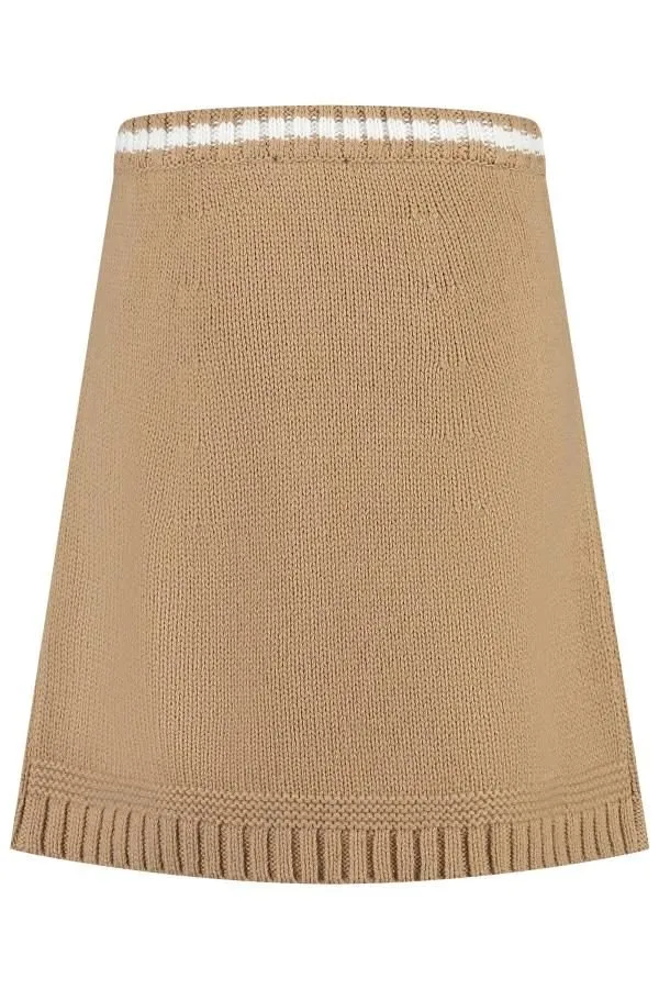 Emporio Armani Kids A-Line Knitted Mini Skirt