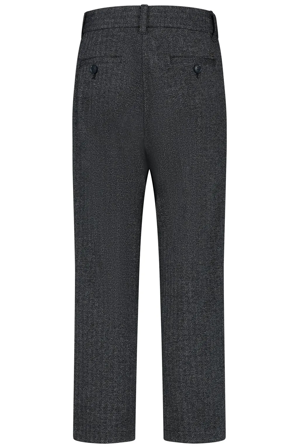 Emporio Armani Kids Slim-Fit Chevron Trousers