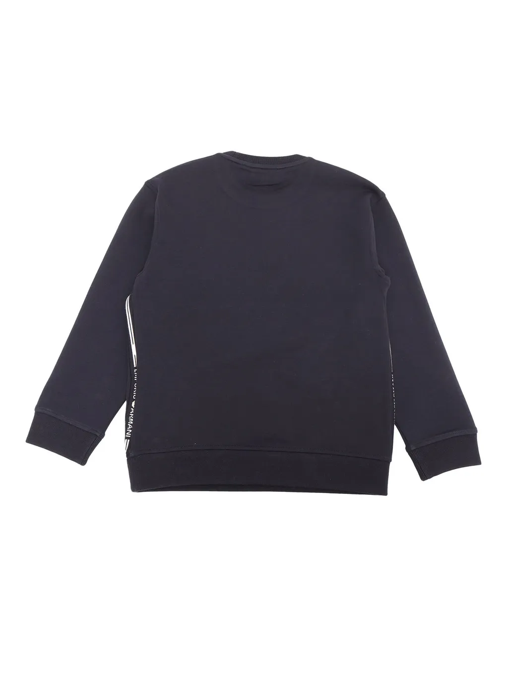 Emporio Armani Kids Logo-Embroidered Crewneck Sweatshirt