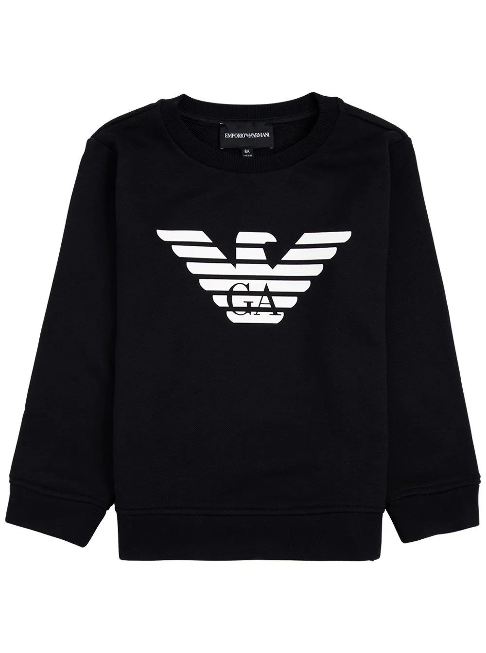 Emporio Armani Kids Logo Printed Sweatshirt