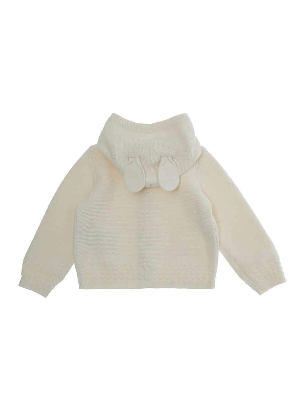 Emporio Armani Kids Logo Detailed Hooded Cardigan