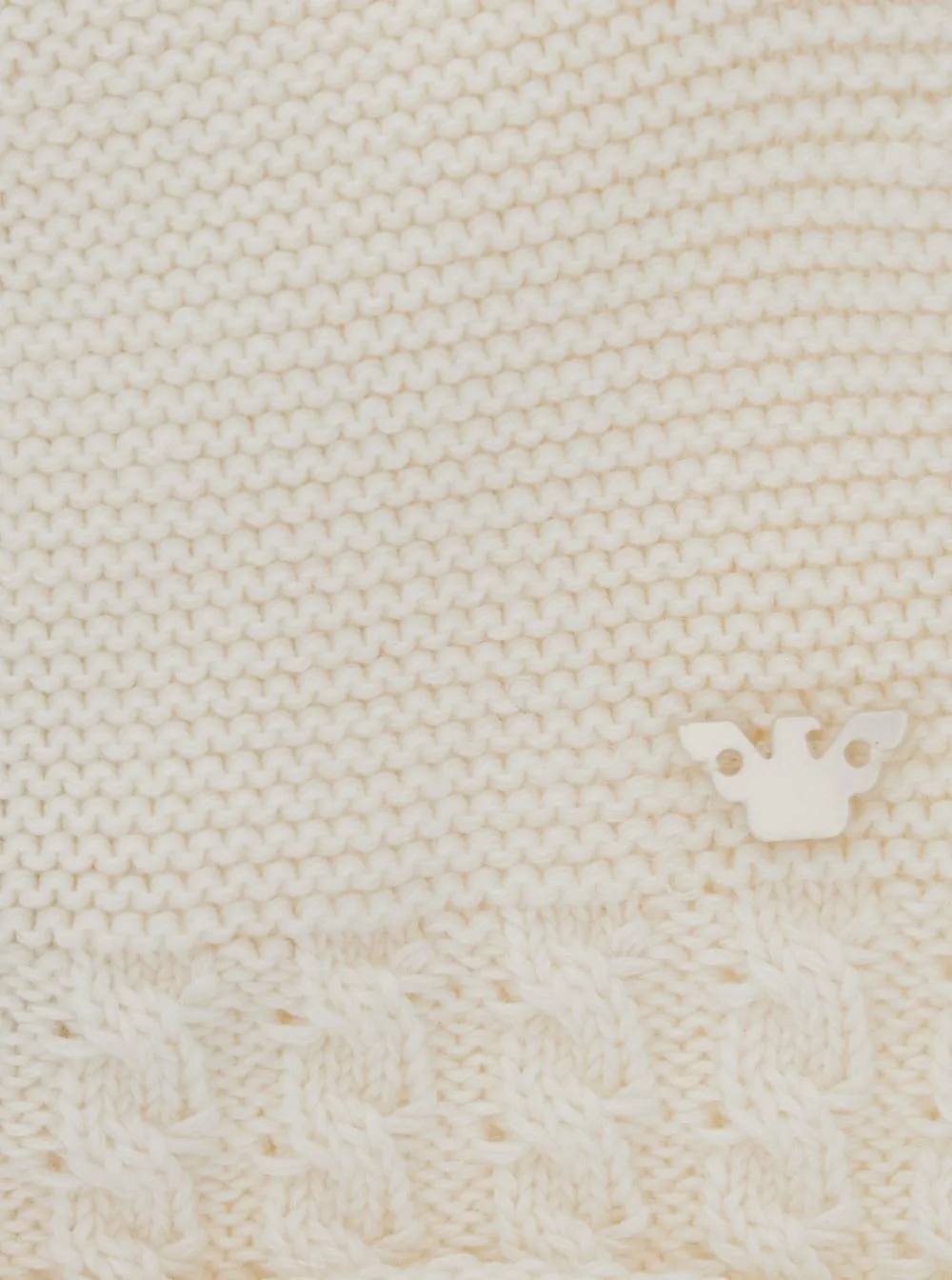 Emporio Armani Kids Logo Detailed Knitted Hat