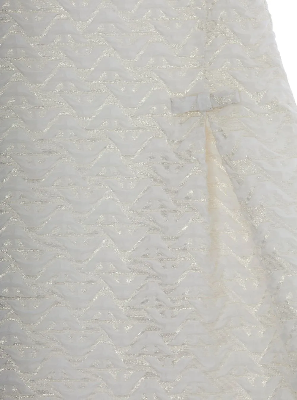 Emporio Armani Kids Bow-Detailed Crewneck Dress