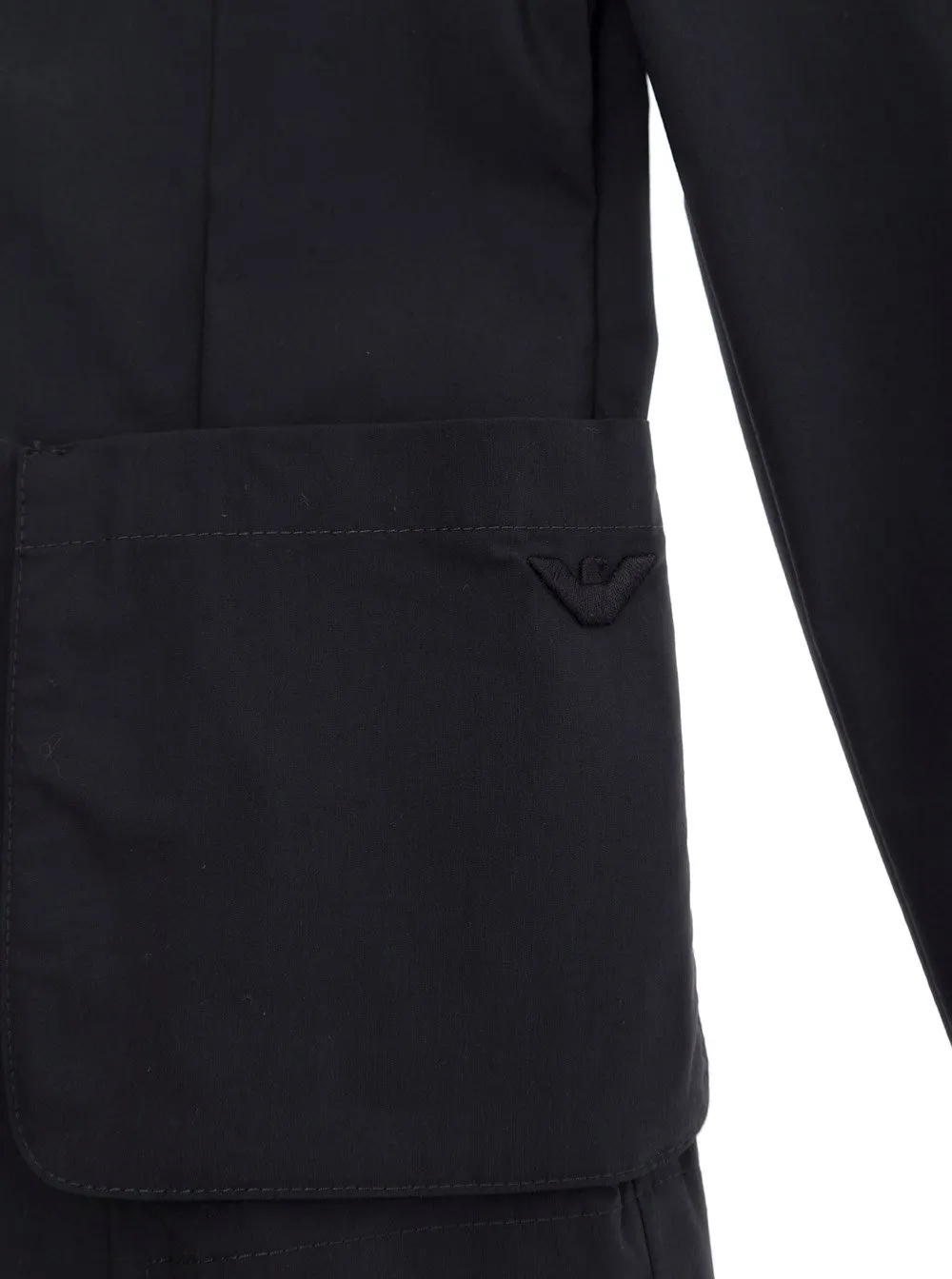 Emporio Armani Kids Single-Breasted Tailored Blazer