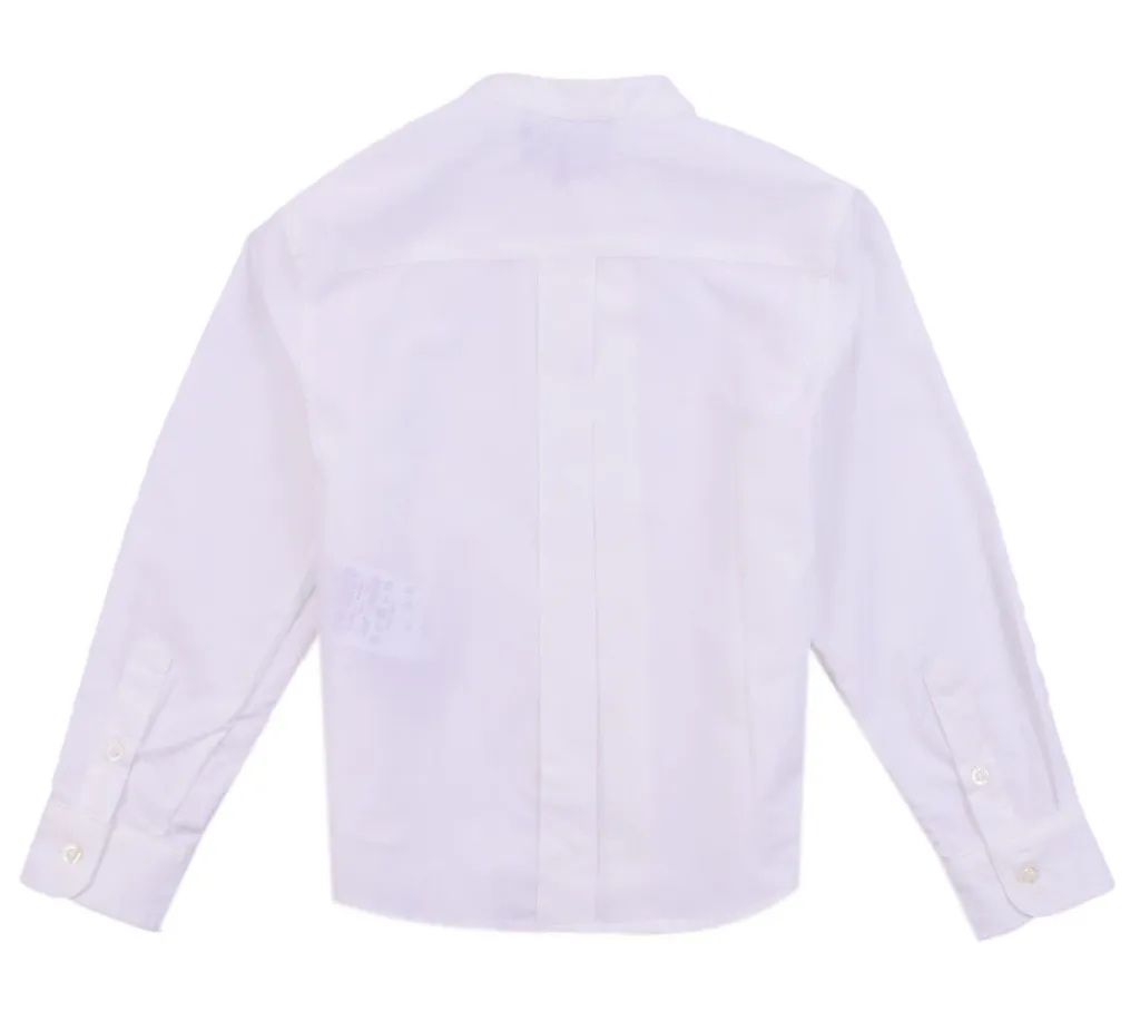 Emporio Armani Kids Box-Pleat Detailed Shirt