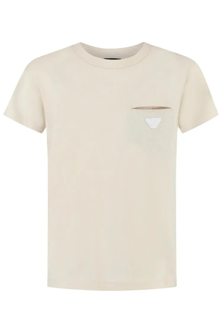 Emporio Armani Kids Short-Sleeved Crewneck T-Shirt