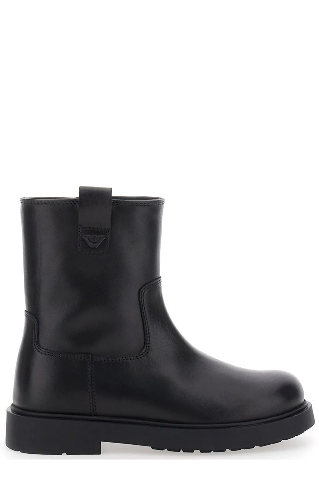 Emporio Armani Kids Zipped Boots