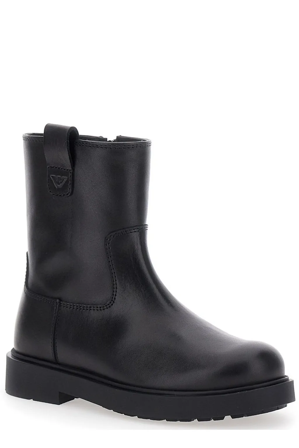 Emporio Armani Kids Zipped Boots