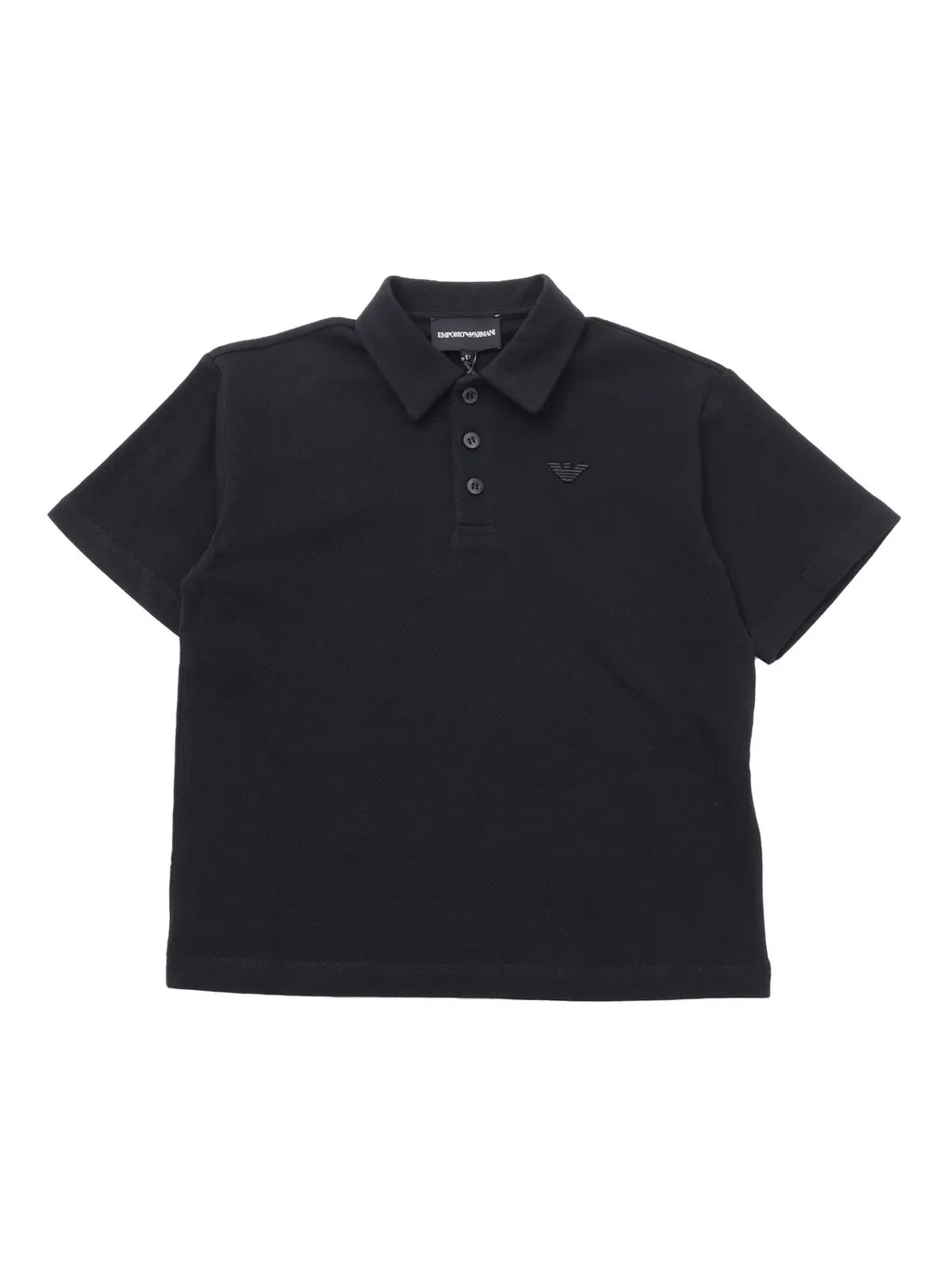 Emporio Armani Kids Logo Patch Polo Shirt