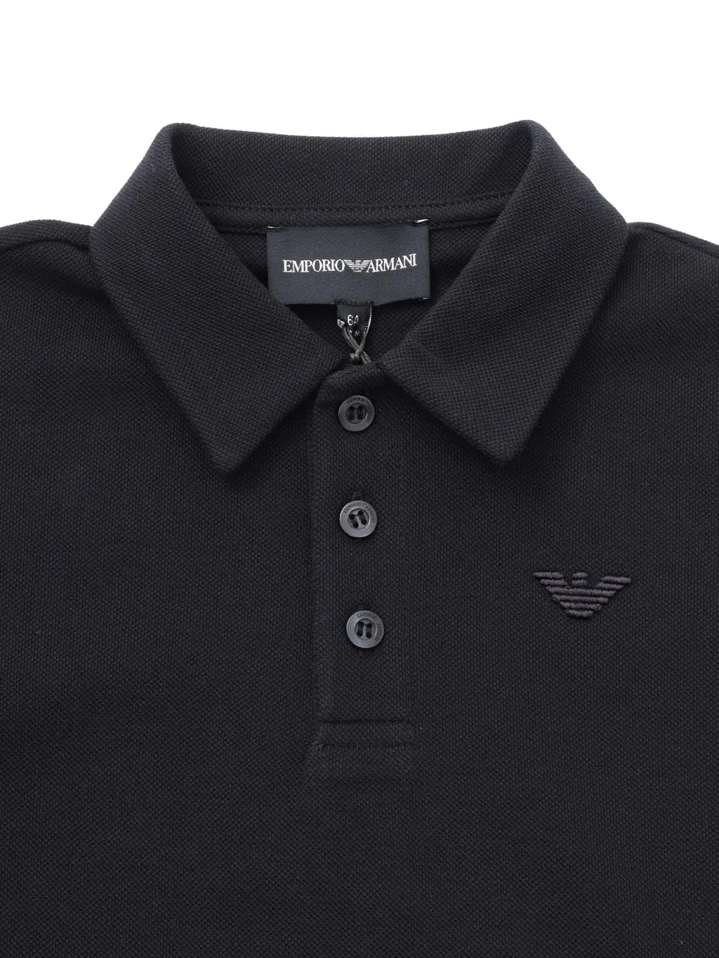 Emporio Armani Kids Logo Patch Polo Shirt