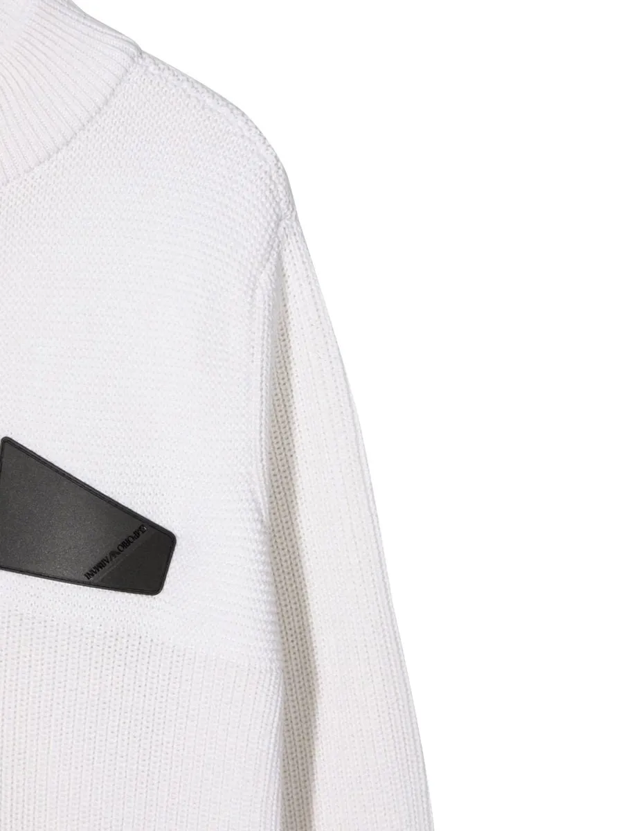 Emporio Armani Logo Patch Sweater