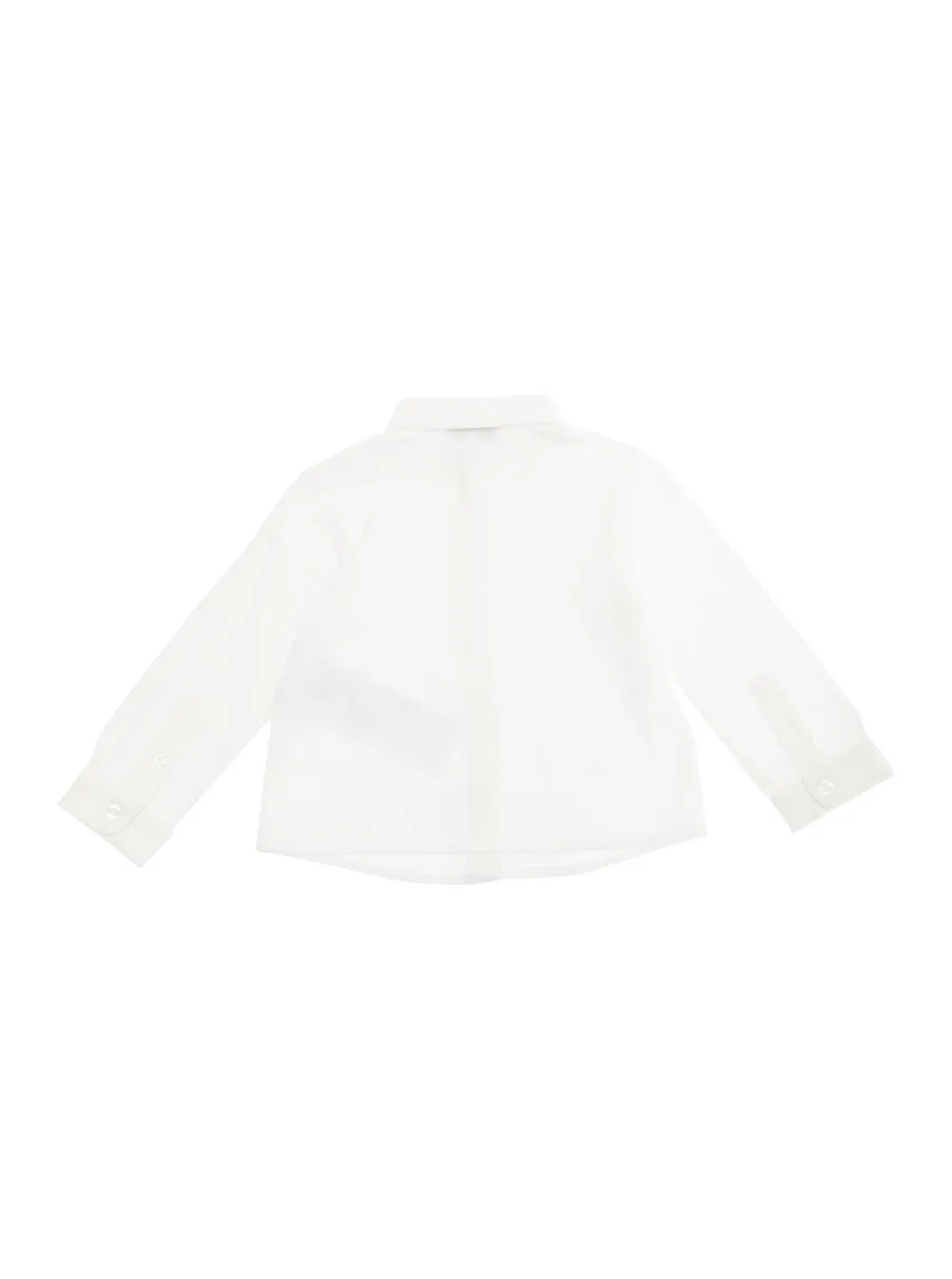 Emporio Armani Kids Logo Embroidered Shirt