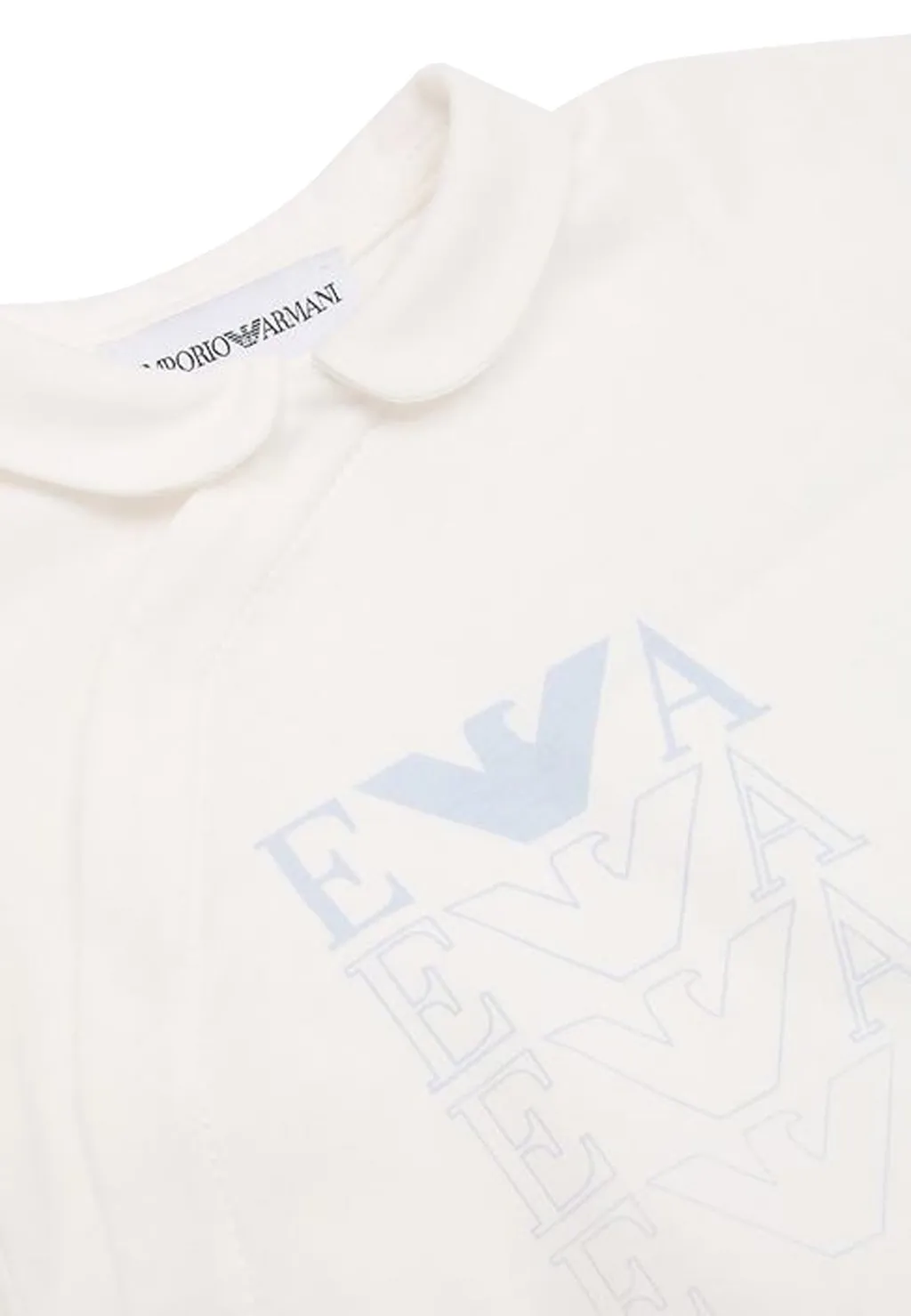 Emporio Armani Kids Logo Printed Drop Crotch Pajamas