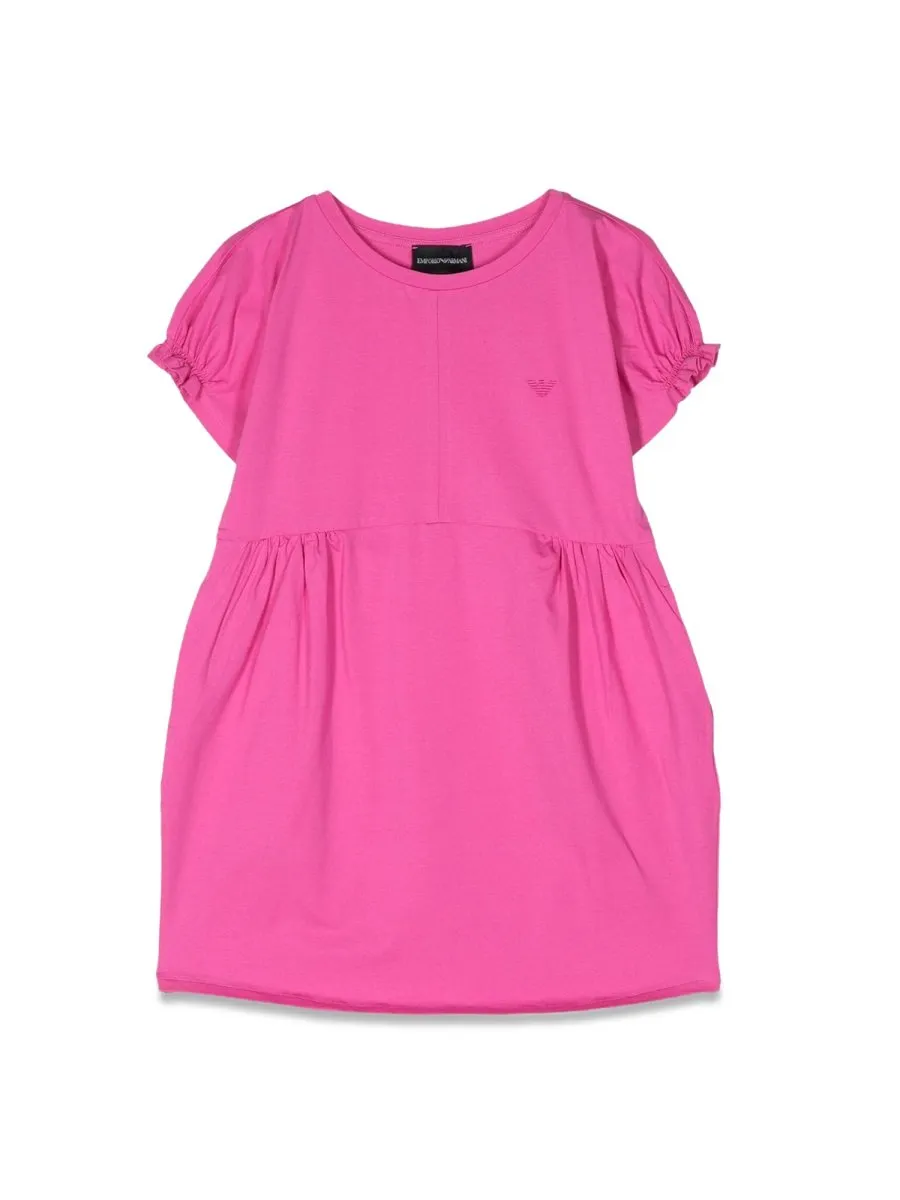 Emporio Armani Kids Short Sleeve Dress