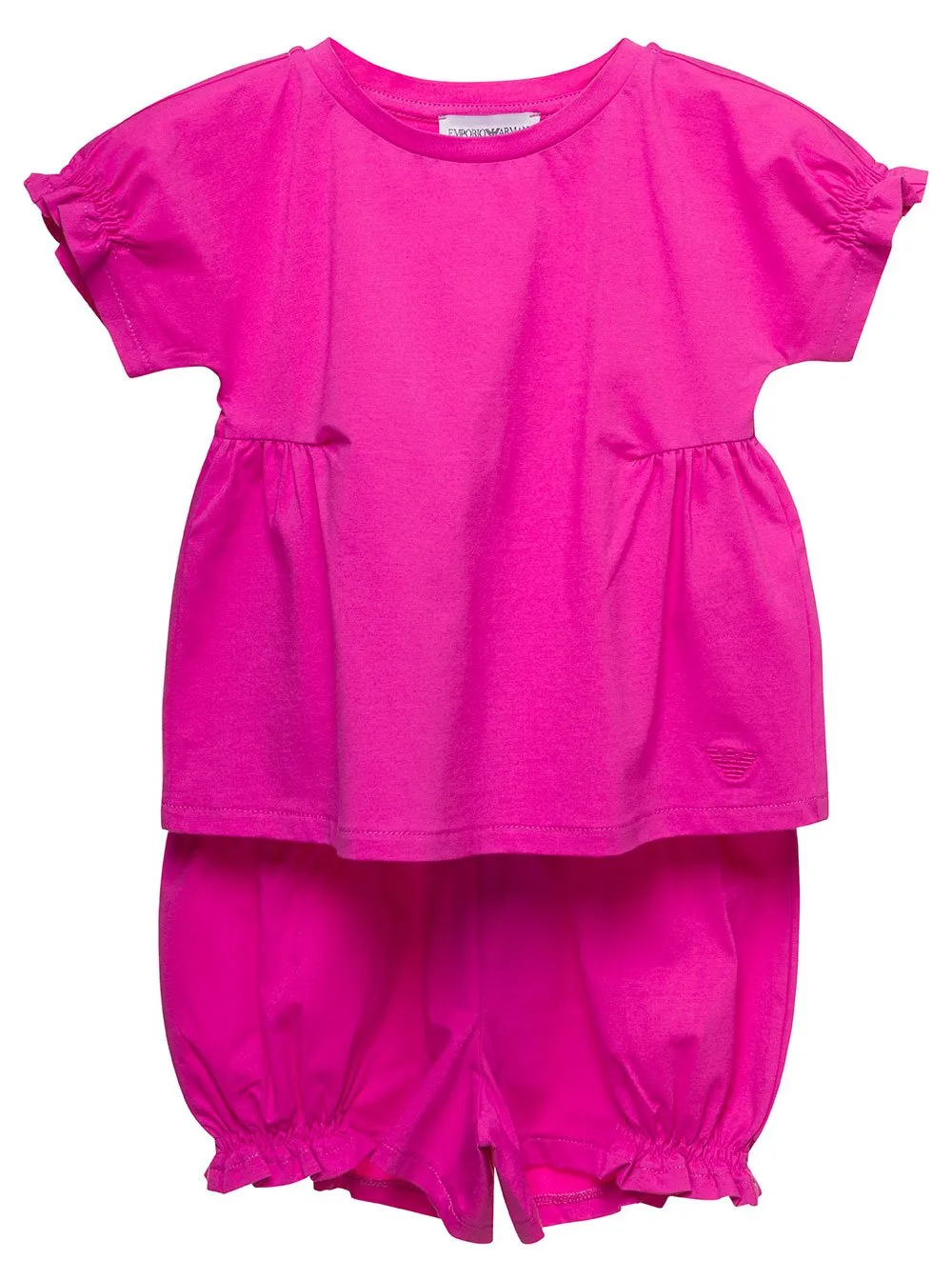 Emporio Armani Kids Elasticated Waistband Short Set