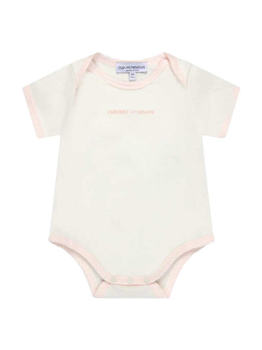 Emporio Armani Kids Logo Printed Pack Of Two Bodies