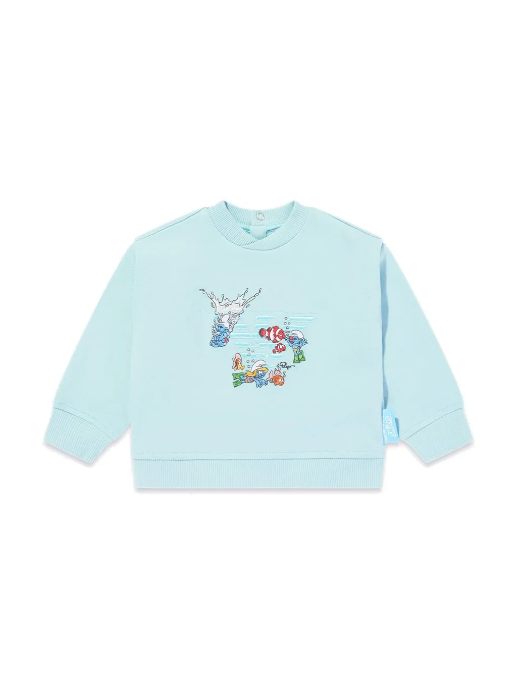 Emporio Armani Kids X The Smurfs Crewneck Sweatshirt