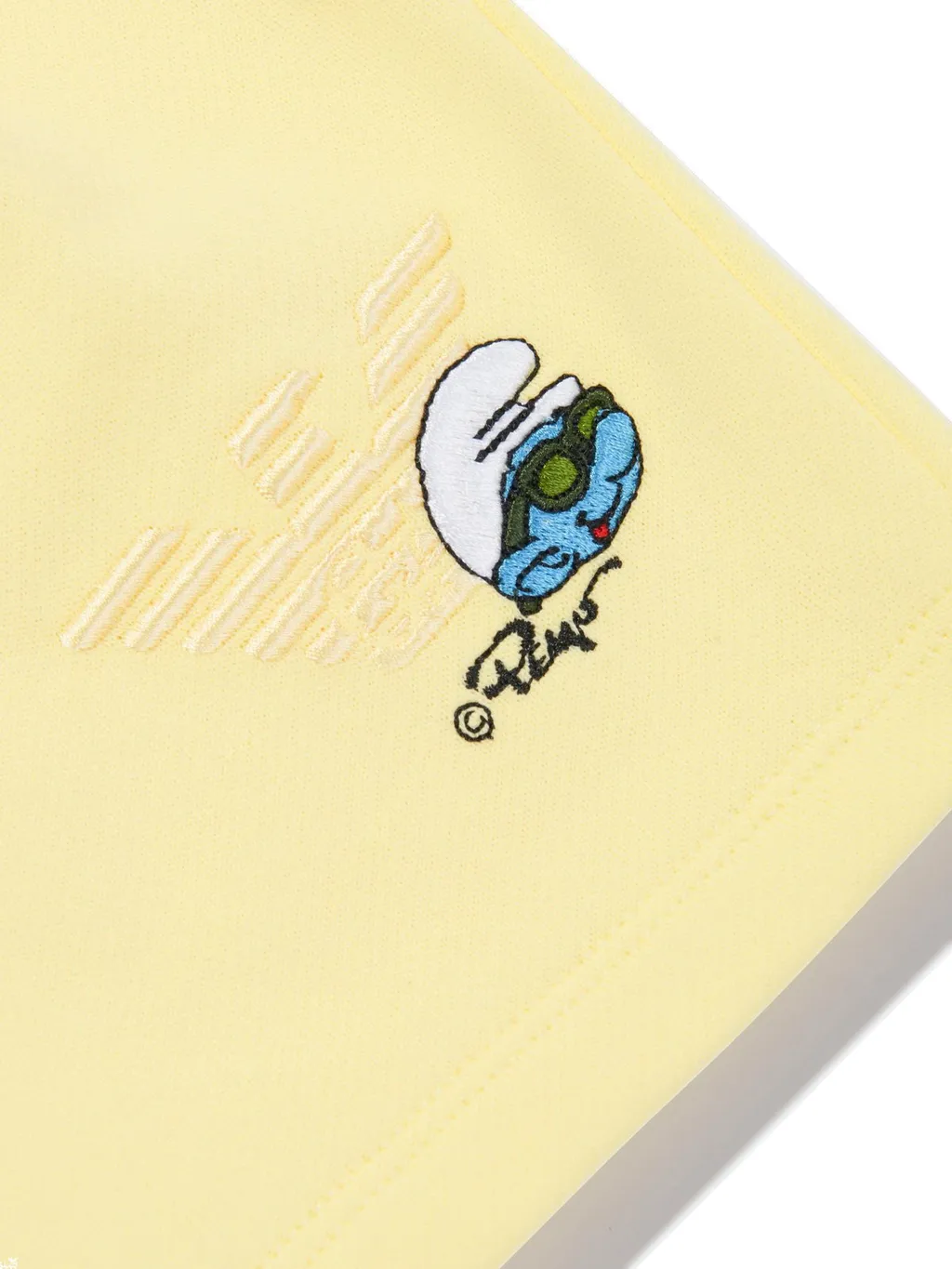 Emporio Armani Kids X Smurfs Drawstring Shorts