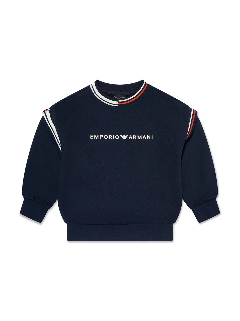 Emporio Armani Kids French Terry Oversized Sweatshirt
