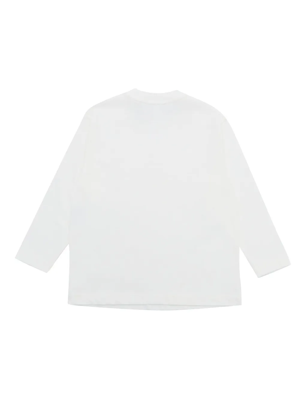 Emporio Armani Kids Logo Embroidered Crewneck T-Shirt