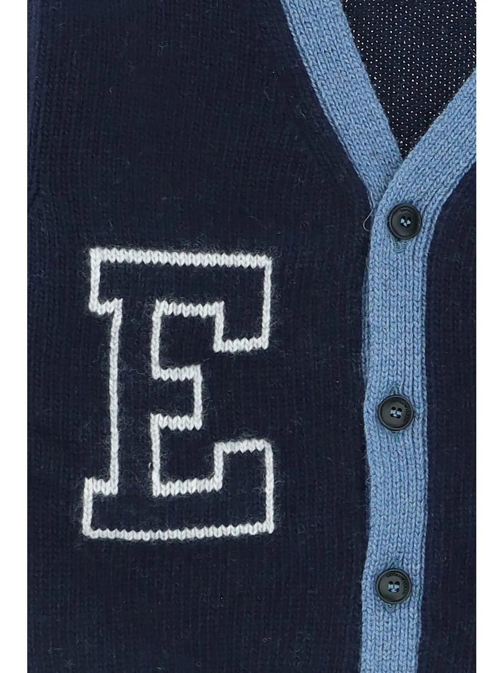 Emporio Armani Kids V-Neck Long-Sleeved Cardigan
