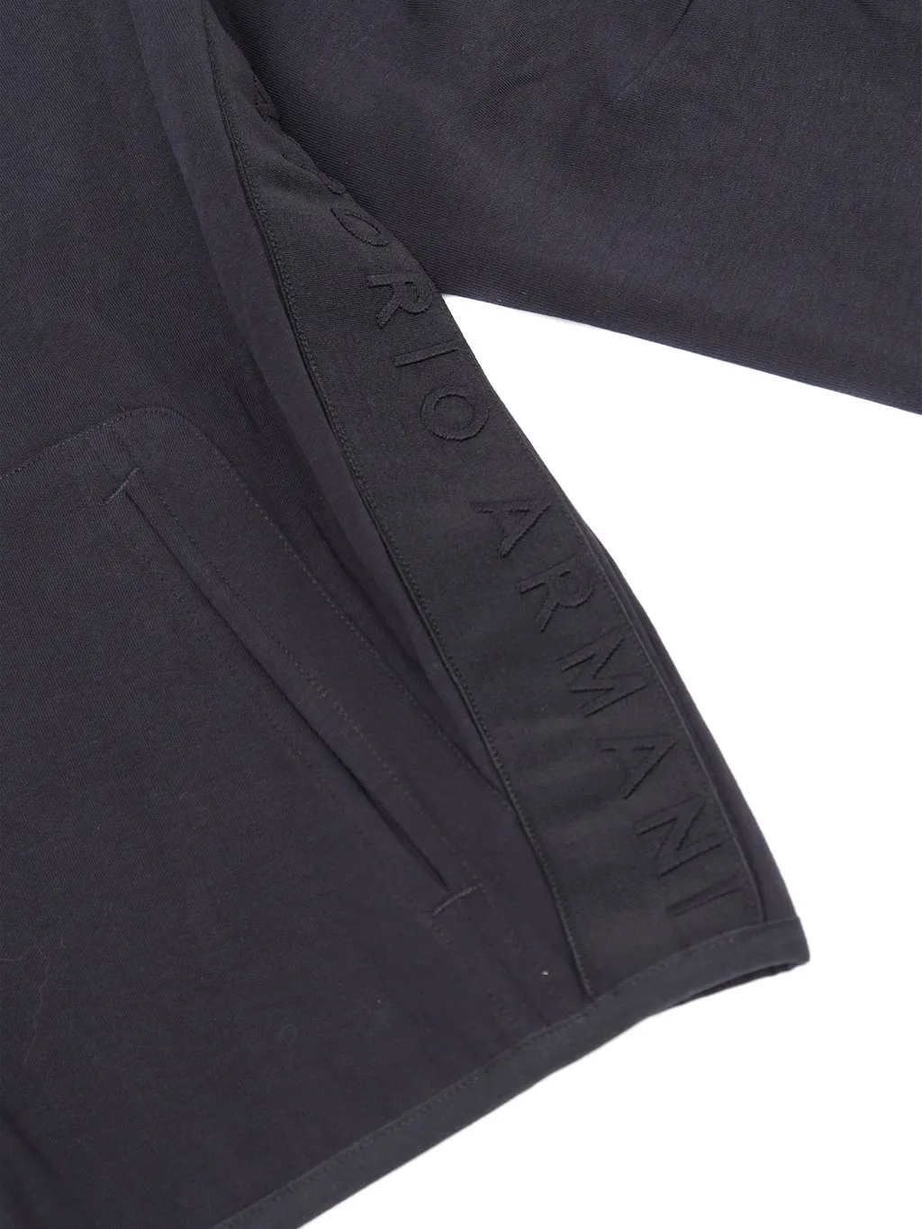 Emporio Armani Kids Long-Sleeved Zip-Up Hoodie