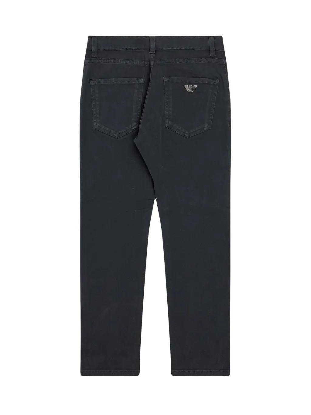Emporio Armani Kids Logo Plaque Skinny Jeans