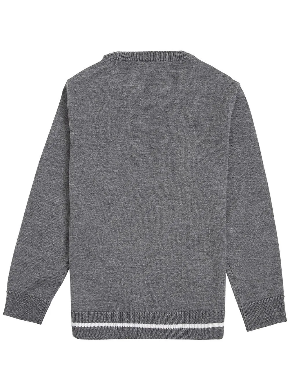 Emporio Armani Kids Logo Intarsia Knitted Jumper