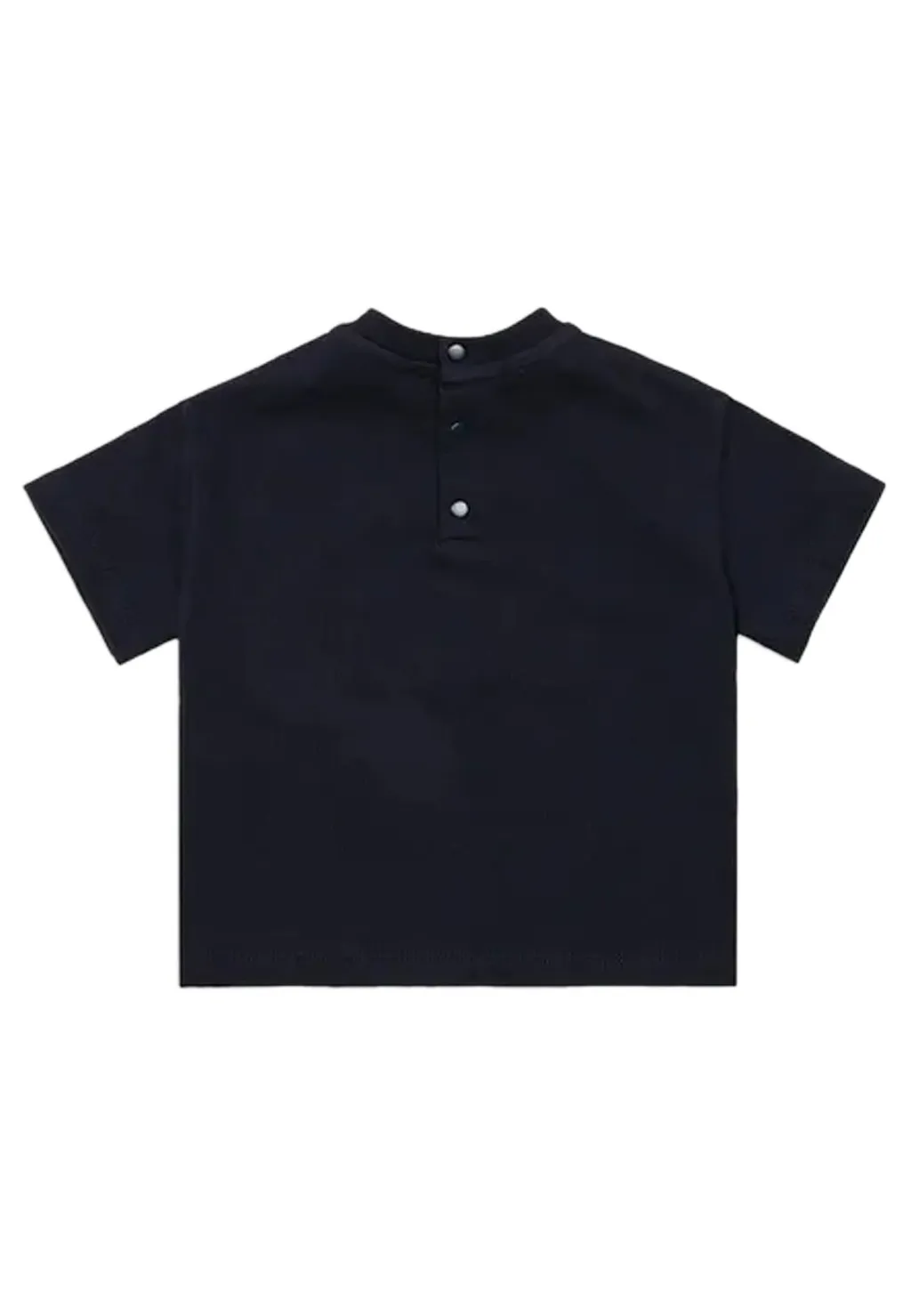 Emporio Armani Kids Logo Printed Crewneck T-Shirt