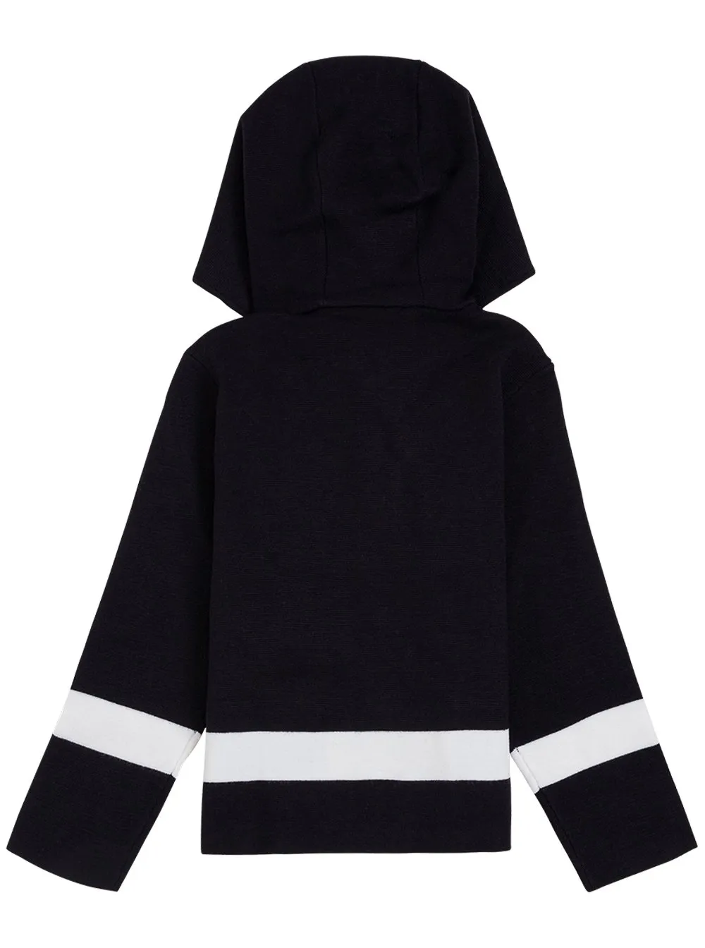 Emporio Armani Kids Buttoned Hooded Jacket
