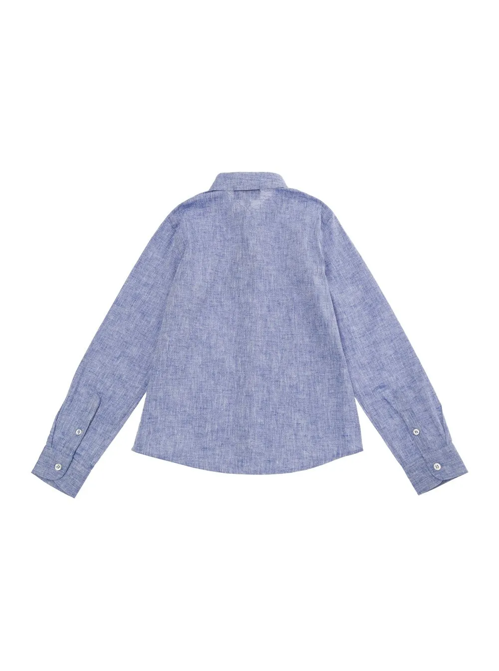Emporio Armani Kids Logo-Embroidered Button-Up Shirt