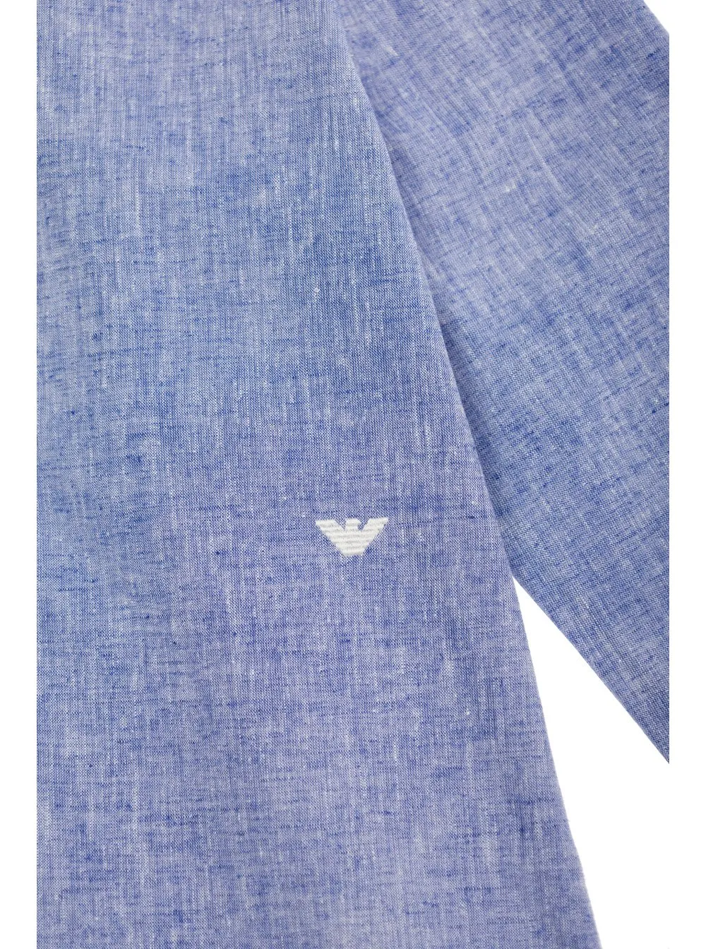 Emporio Armani Kids Logo-Embroidered Button-Up Shirt