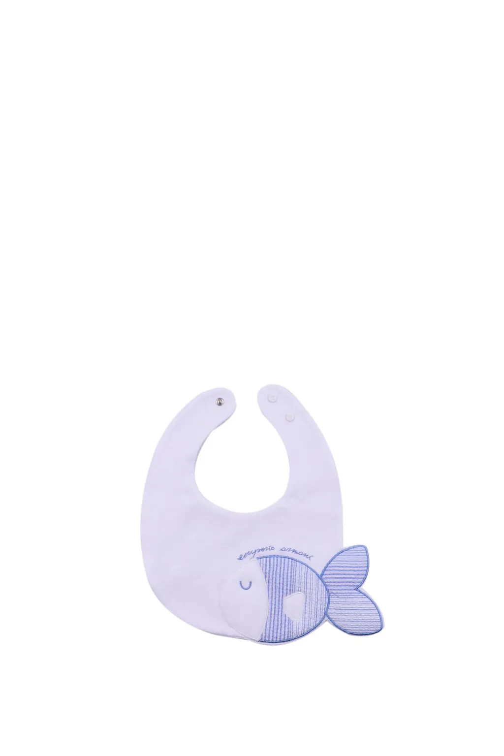 Emporio Armani Kids Fish Shaped Bib